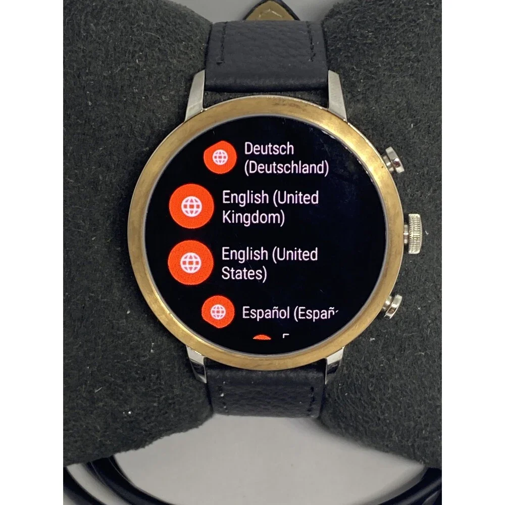 Fossil Gen 4 Authentic Digital Dial Smart Watch Custom Band FTW6016 AB625